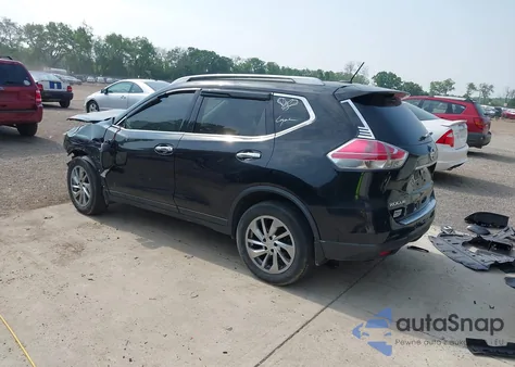 2014 Nissan Rogue Sl z USA, uszkodzony, nr VIN 5N1AT2MV5EC762139